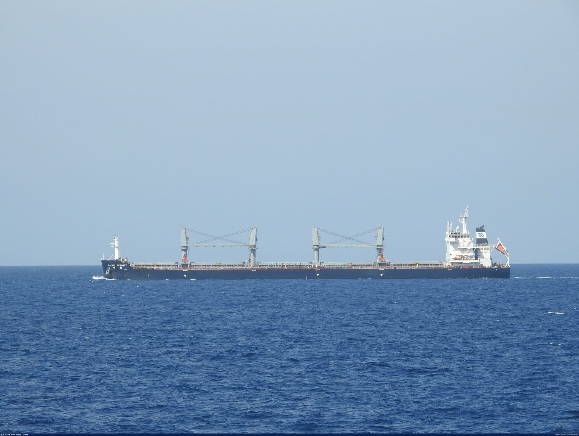 Cargo-ship-on-the-sea