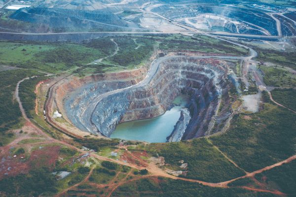 Luftaufnahme North Mara Mine - terre des hommes schweiz